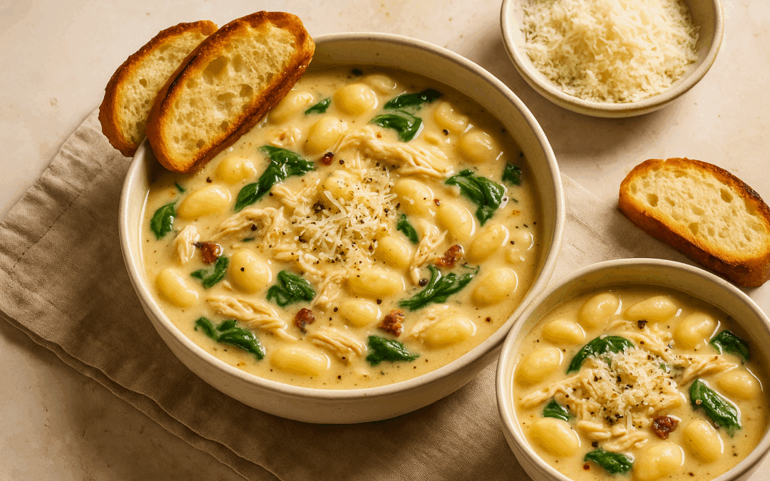Chicken Gnocchi Soup Recipe: Creamy, Cozy, and Comforting
